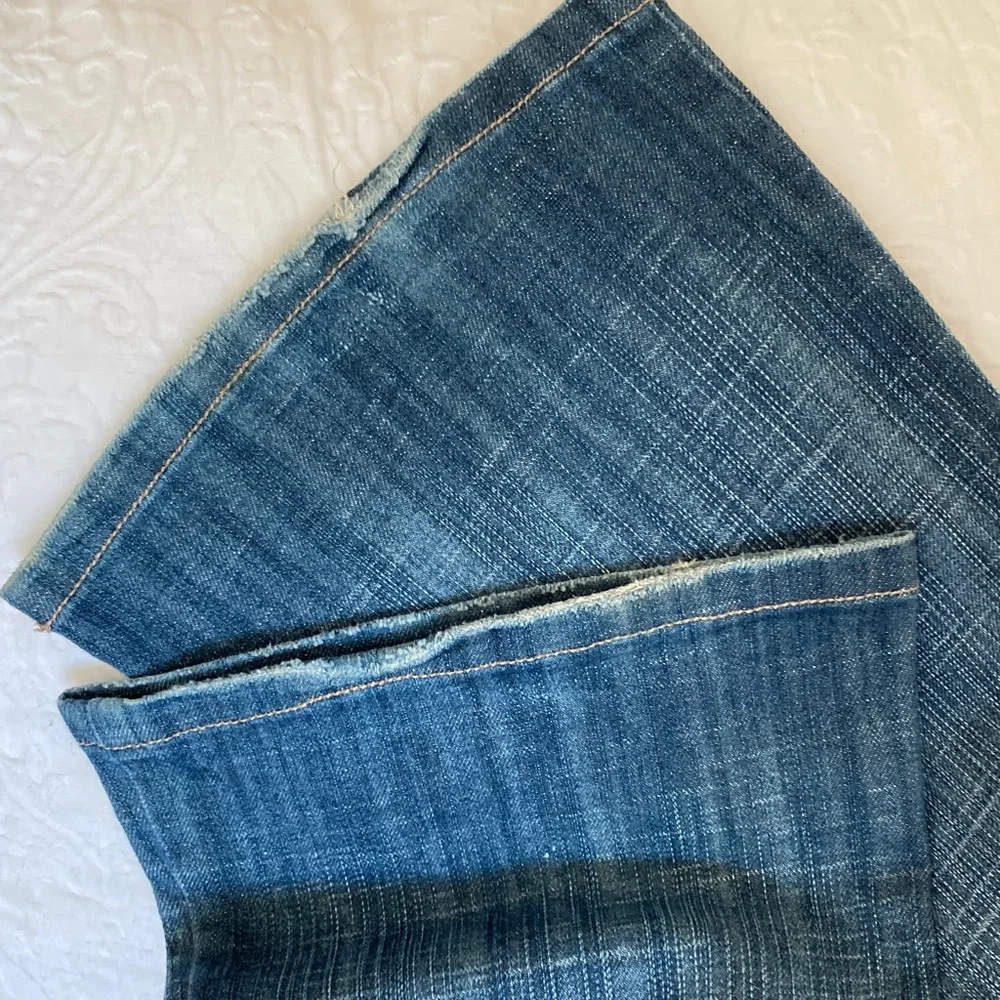 Frankie B. Dark Blue Flare Jeans - Picture 6 of 6